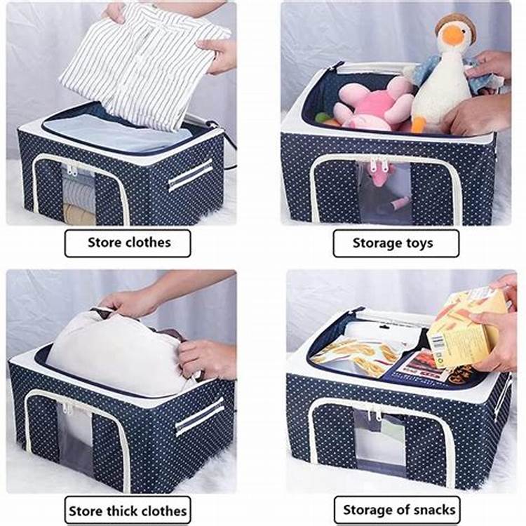 Organizer Storage Bag for Cloths 66Liter  (BUY 7 GET 7 FREE) PACK OF 14PCS