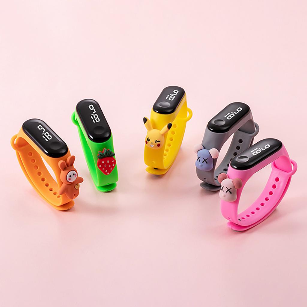 Digital cartoon kids wrist watch (Buy 2 get 1 Free)