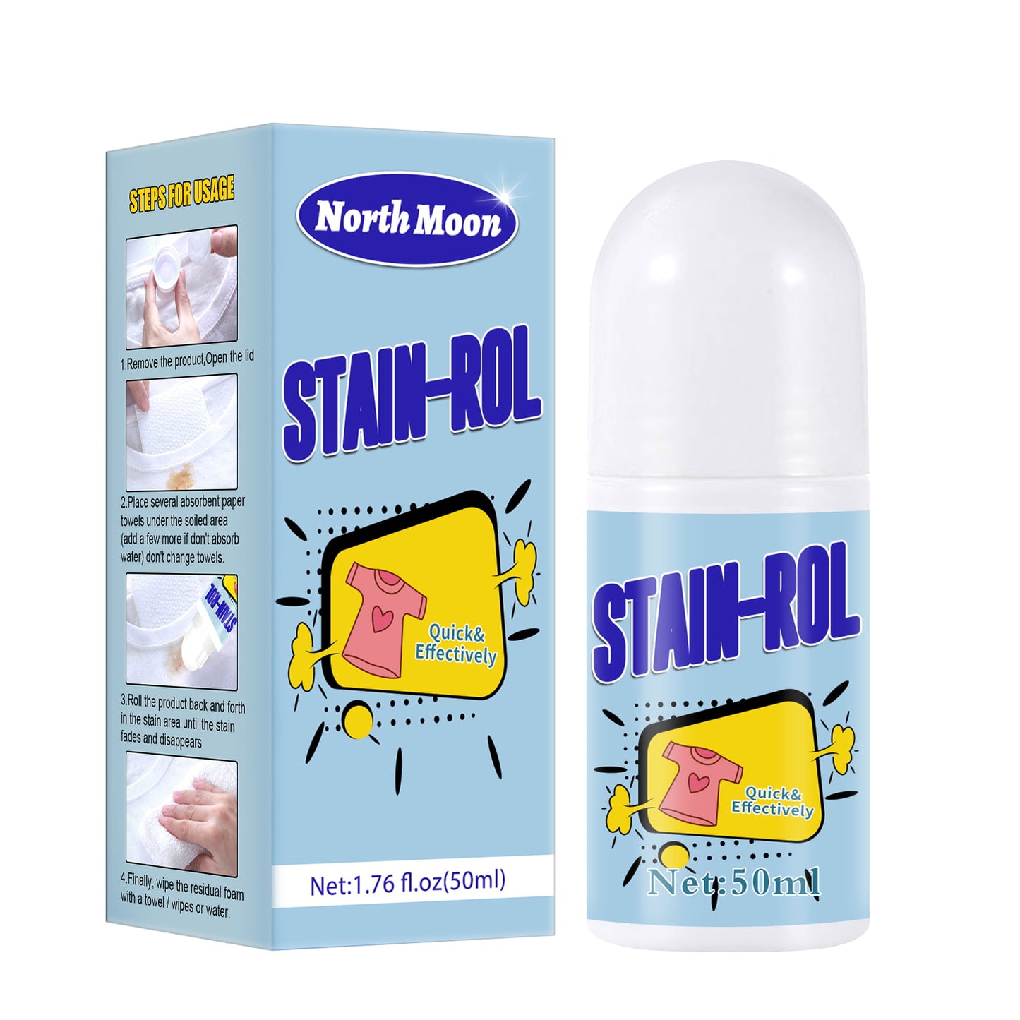 Cloth Stain RemoverRoll  [BUY 1 GET 1 FREE]